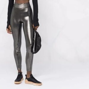 Adidas by Stella McCartney Shiny High Rise Training Leggings sz L